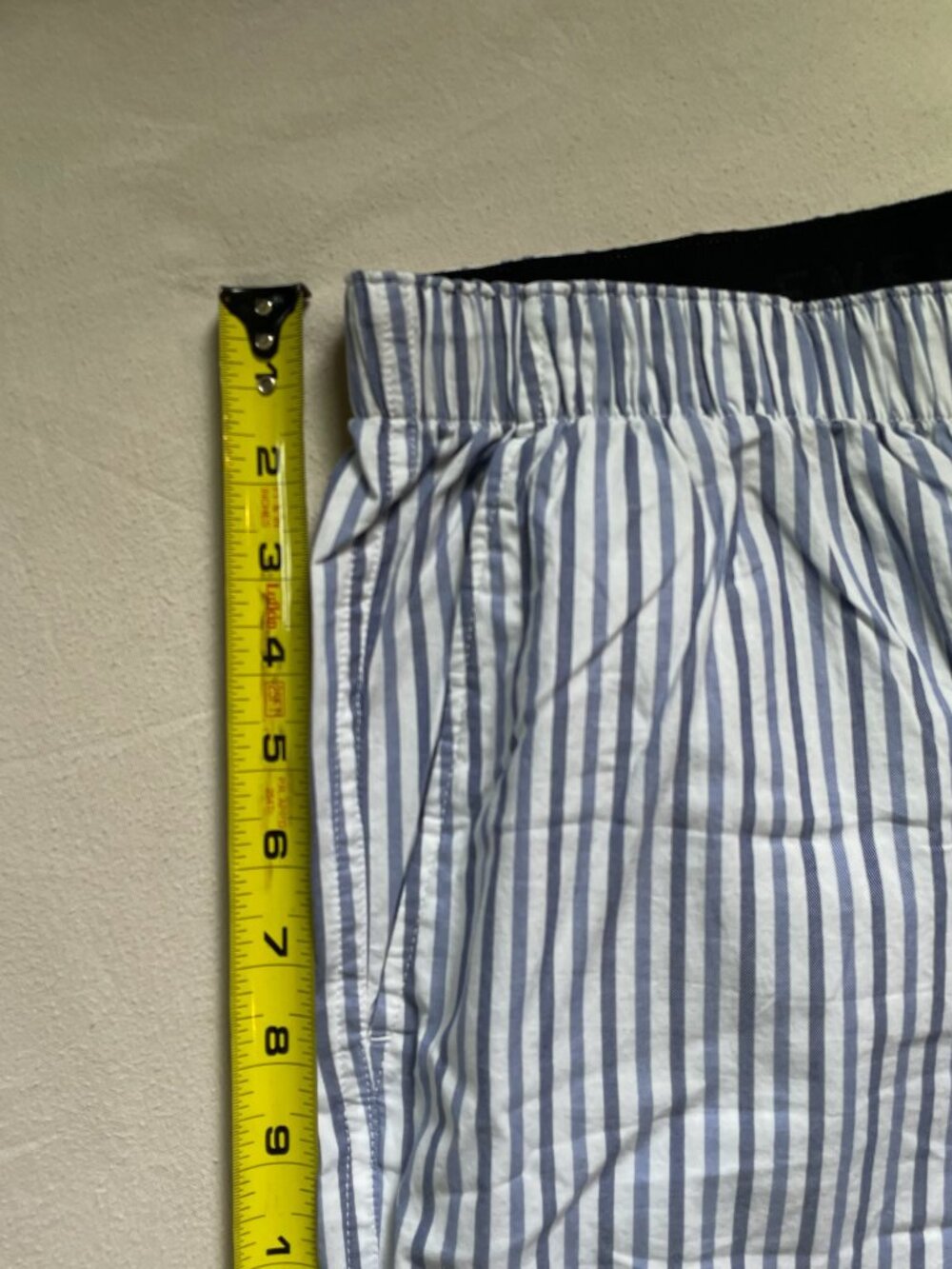 Everlane Blue and White Striped Pajama Pants - Picture 5 of 10